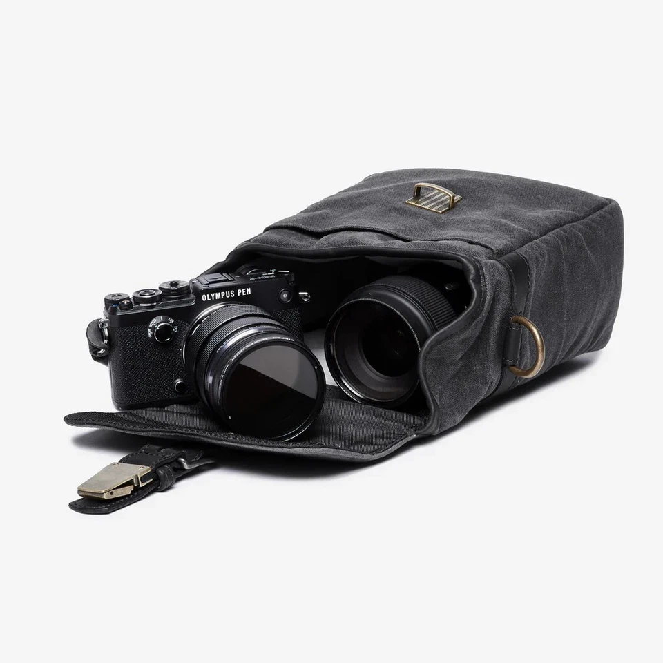 ONA Bond Street Canvas Camera Bag (Black) Brand New - Image 4 of 4