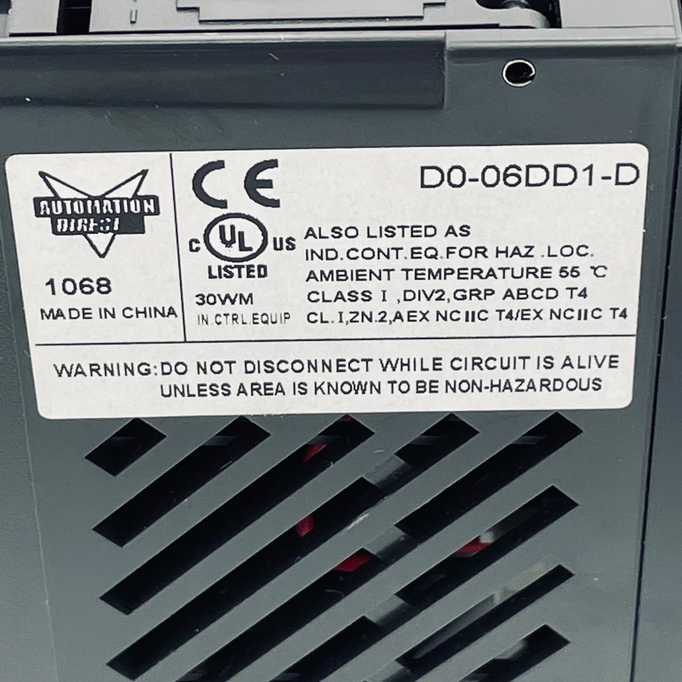 NEW Automation Direct Logic 06 Koyo D0-06DD1-D PLC Controller +D0-08TR D0-08CDD1 - Image 3 of 4