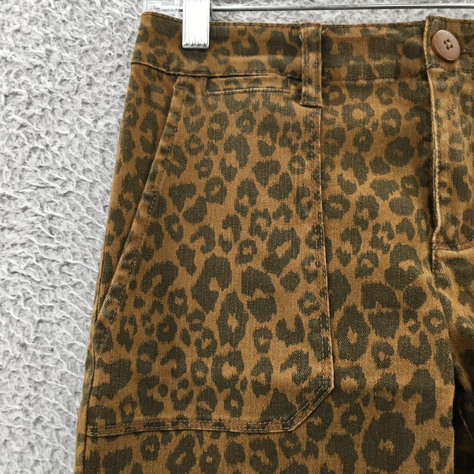 Pantalones al tobillo Sanctuary Standard excedente para mujer 24 (28x27 real) botón multicolor Foto 4 de 4