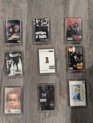 90s Hip Hop cassette tapes lot Jay Z Nas Biggie Smalls Snoop 90s Hip Hop cassette tapes lot Jay Z Nas Biggie Smalls Snoop