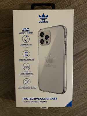Adidas PROTECTIVE CLEAR CASE Schutzhülle iPhone 12 Pro Max Transparent NEU