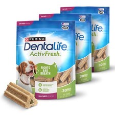 DentaLife ActivFresh Dental Dog Chews Chicken Flavor for Large Dogs 3 Pack