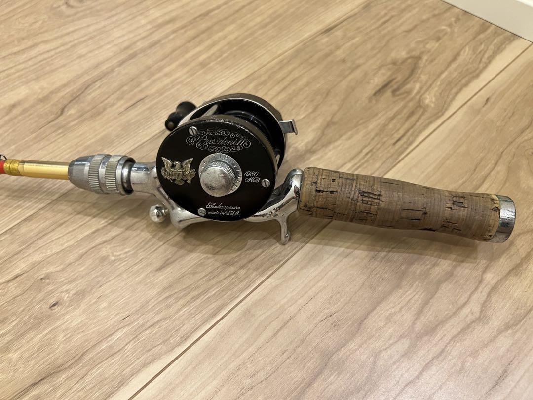 Reel Shakespeare President 2 1980 Topwater Bass Fishing | eBay