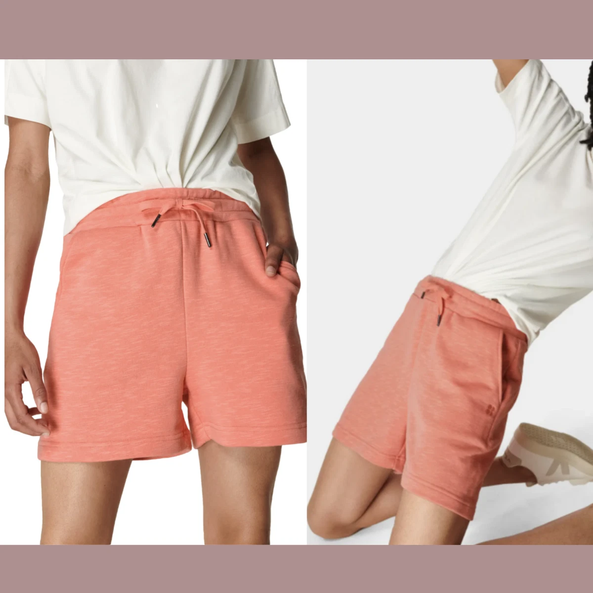 Longline sweat shorts sales