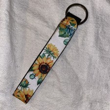 Handmade Sunflower Keychain