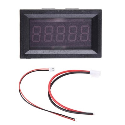 0.36'' 5 Digits 0-3.0000A DC Ammeter Digital Current Panel Meter Built-in Shu