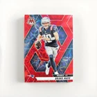 2025 Panini Mosaic - Drake Maye #28 Red Camo Mosaic Prizm