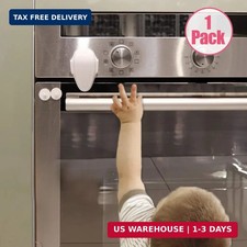 EUDEMON 1 Pack Childproof Oven Door Lock, Oven Front Lock Easy to Install Heat