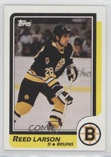 1986-87 Topps Reed Larson #110 0c41