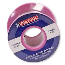 Solder Wire 60/40 Lead , Rosin Core Flux 1.2mm, 100g Low Melting Point
