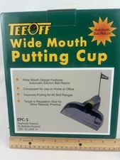 Tee Off Wide Mmouth Putting Cup Automatic Ball Return Electrically Powered