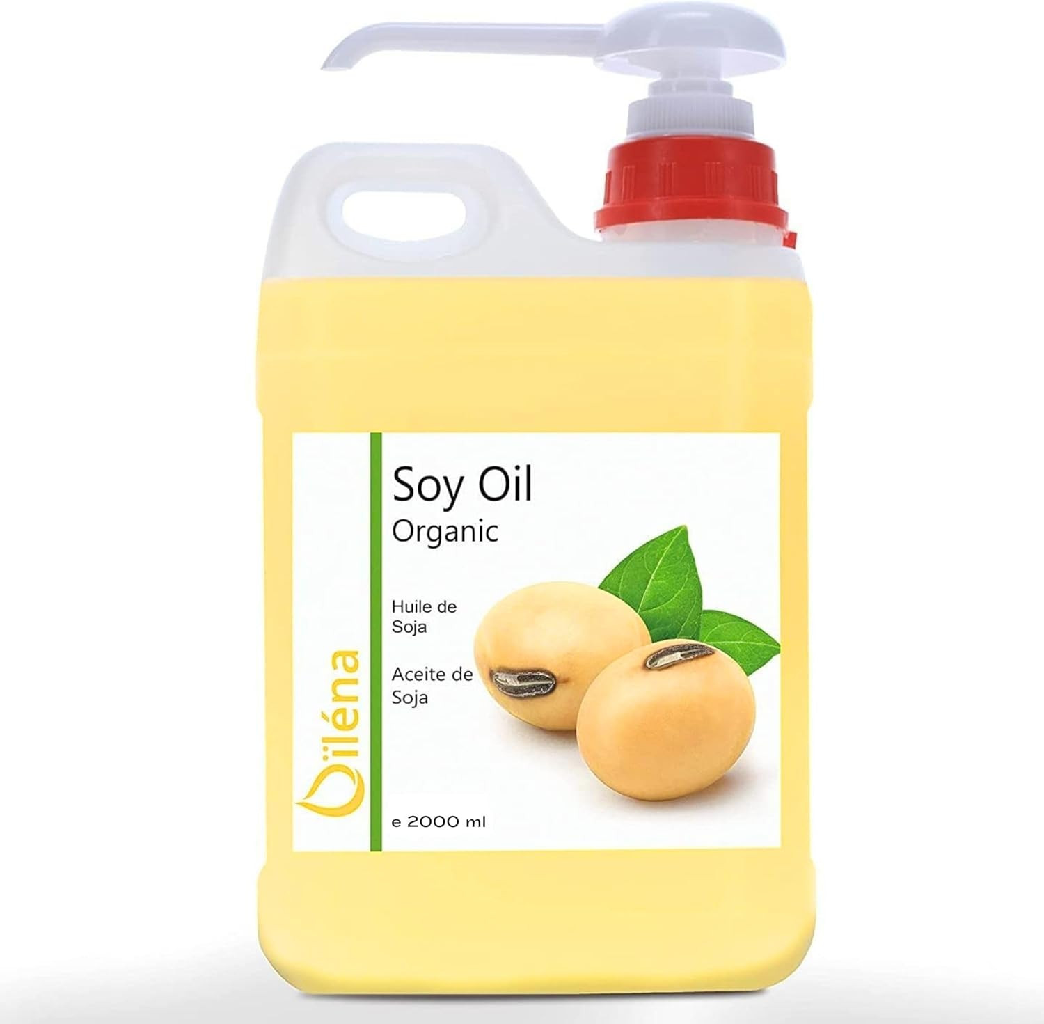 Huile de soja BIO hydratante raffermissante pour le soin du corps