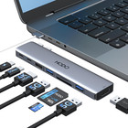 HODO USB C Hub Adapter Für Macbook Pro Air, Mac Zubehör 8 in 2 Mit 4K Hdmi,Thund
