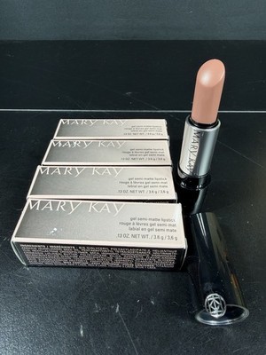 Mary Kay BASHFUL YOU Gel Semi Matte Lipstick 089640 Full Size NEW Lot Of 4