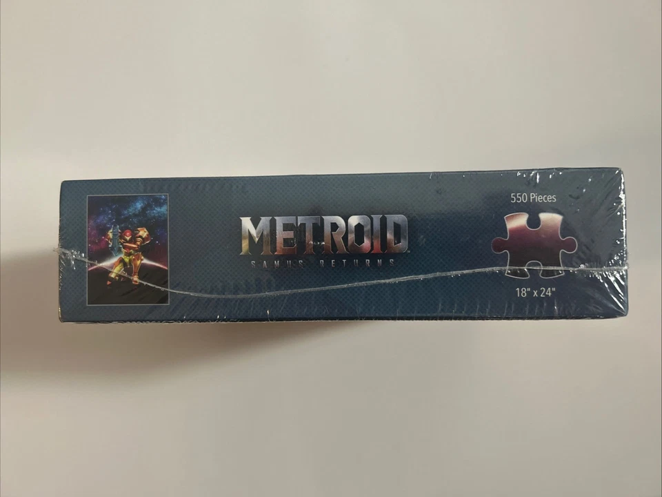 Metroid Samus Returns New Sealed 550 Piece Puzzle GameStop Exclusive NEW - Image 2 of 4