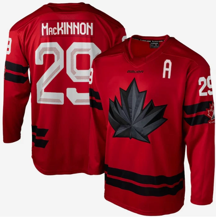 Nathan MacKinnon Team Canada Premium Olympic Jersey - Multiple Sizes/Colors