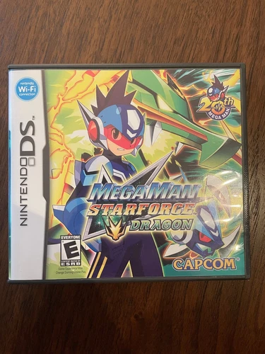 Mega Man StarForce Dragon Nintendo DS Game - Complete in Box, Tested, & Working