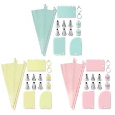 Piping Pastry Bag with Nozzles Set for Baking and Bakery Accessories Tools