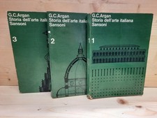 G.C. Argan - Storia Dell'arte Italiana 1/2/3 - Sansoni (E2)