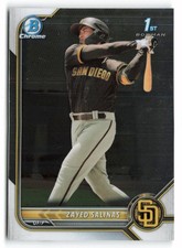 2022 Bowman #BCP-122 Zayed Salinas Chrome Prospects San Diego Padres
