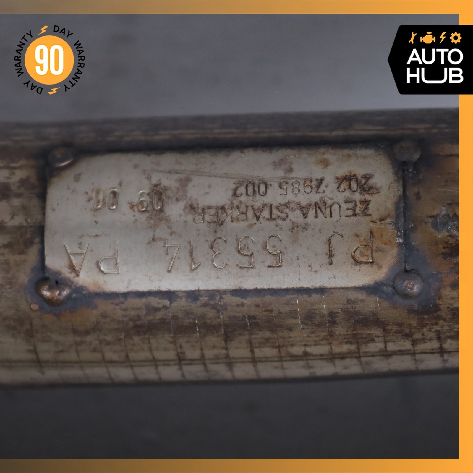 99-02 Bentley Arnage 6.8L V8 Exhaust Silencer Resonator Midpipe PJ55315PA OEM