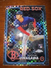2024 Topps Chrome Update Series - Naoyuki Uwasawa #USC9 X-Fractor (RC)