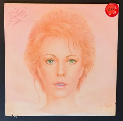 FRIDA - SOMETHING'S GOING ON LP SEALED 1982 80018-1 CUT-OUT