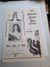 1969 Watervliet MI Blossom Queen Contest 5 pa...