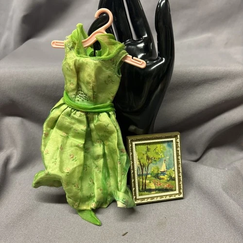 VINTAGE BARBIE OUTFIT MODERN ART 1625 Near Complete No Red Flyer Read