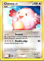 Chansey 76/123 Mysterious Treasures Common