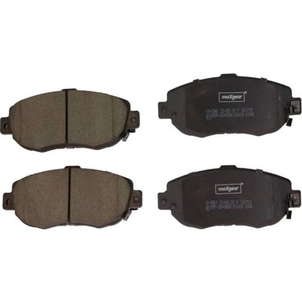 Maxgear 19-2861 Bremsbelagsatz FüR Lexus Toyota Supra IS SC GS A8 S16 JZS147 E1-image