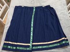 Native American CreekWomen s Flannel Skirt Reenactment/PowWow Women s Size 22