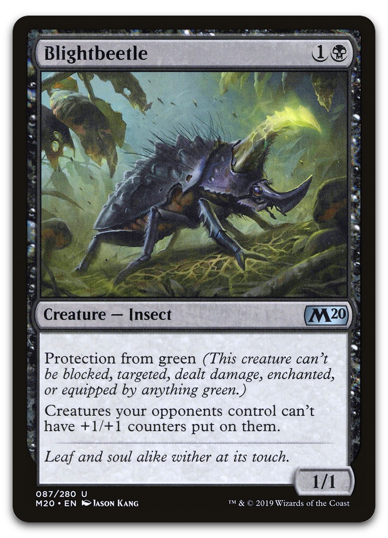 Blightbeetle #87 (NM) Core Set 2020 M20 Magic MTG
