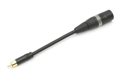 Mogami -2549- HighEnd Audio-Kabeladapter - Cinchstecker auf XLR-Stecker