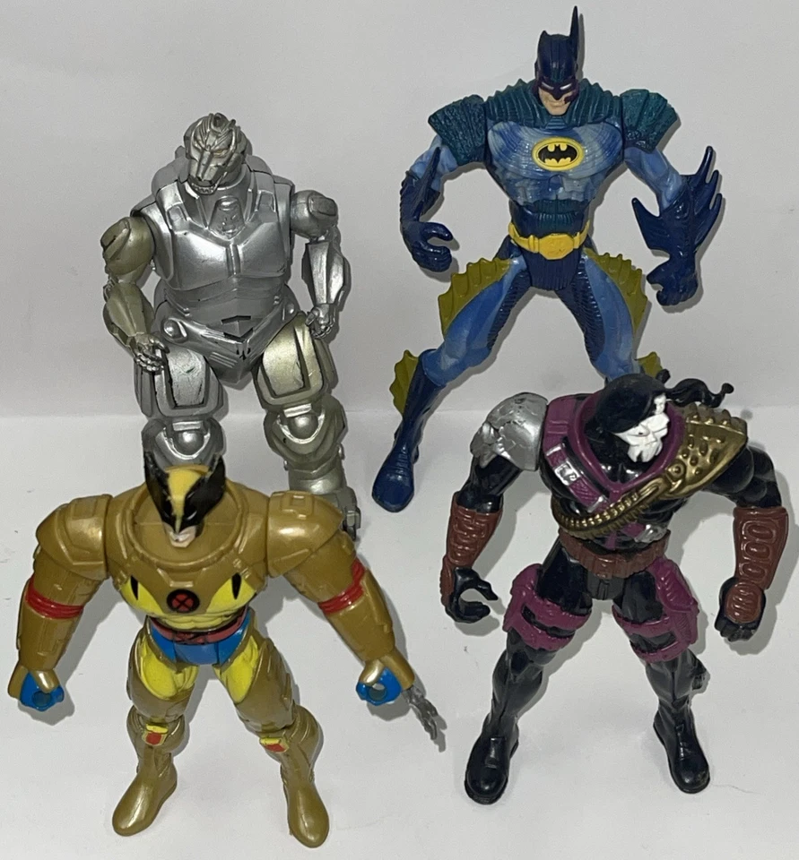 Lote 17 Figuras de Acción DC Marvel, Batman, Superman Años 90 De Colección Leer Descripción Foto 2 de 4
