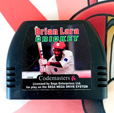Thumbnail of ebay&reg; auction 358630382444 | Sega Mega Drive Spiel Brian Lara Cricket 1995 Codemasters SMD