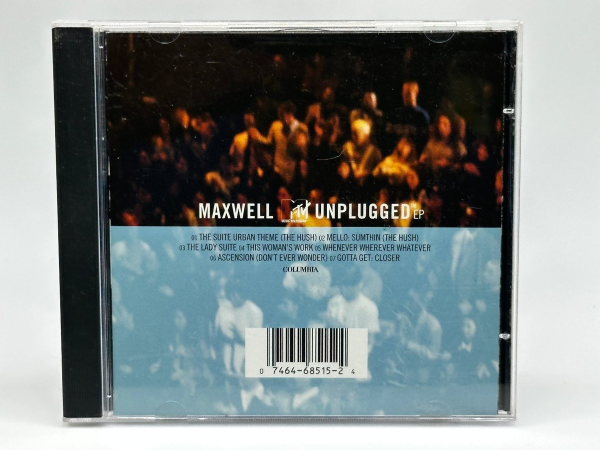 Maxwell - MTV Unplugged EP CD 1997 R&B Soul Columbia | eBay