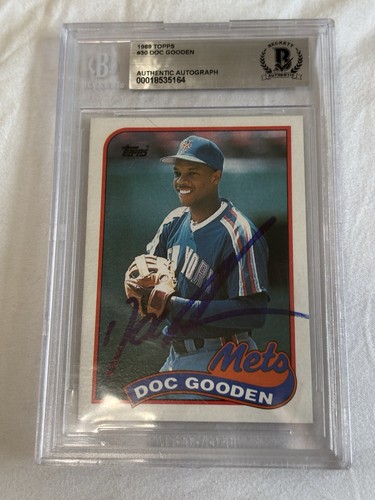 1989 Topps Doc Gooden #30 card