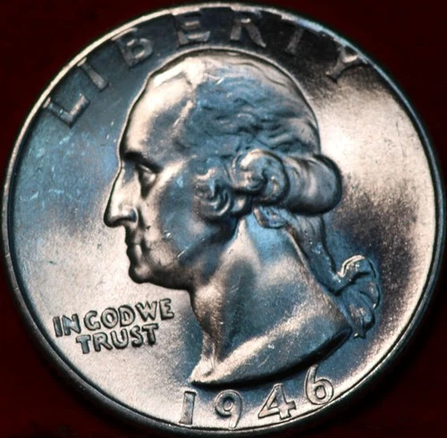 1946-D Washington Quarter — photo from another recent sale