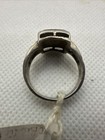 SR25 Silver Square Oblong White Opal Size 7.5 — photo 5