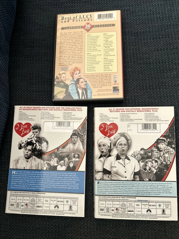 Lucille Ball Lot Of 3 Sets DVDs - Image 2 of 2