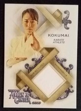 2020 Topps Allen & Ginter Sakura Kokumai Relic Karate NM-MINT++