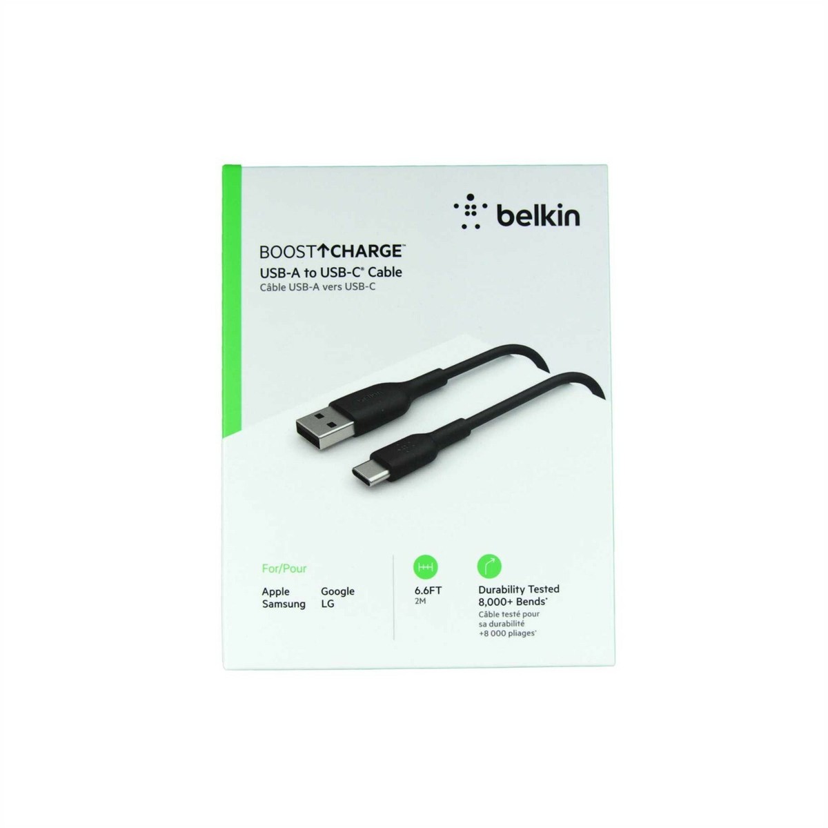 Cavo BELKIN Audio RCA A AUX 3.5mm Home Car Stereo Chrome 2.1M 7' F8Z180-07-GLD E