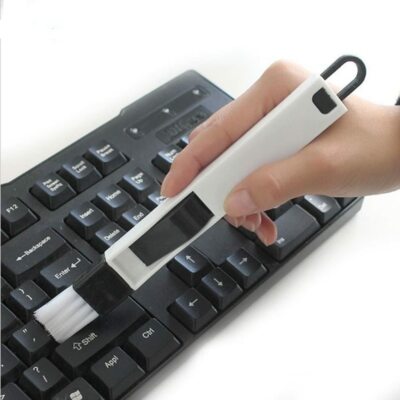 COMPUTER LAPTOP TASTATUR REINIGUNGSBÜRSTE KLEIN MIT KEHRSCHAUFEL EINFACHE AUFBEWAHRUNGSRILLE 
