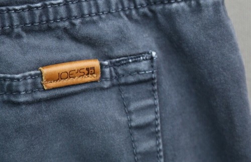 Pantalones chinos de mezclilla para hombre Joe's ajustados rectos azules 5 bolsillos talla 33x33 - Imagen 7 de 7