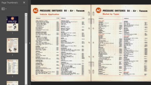 AC DELCO, CATÁLOGO DE PIEZAS MAESTRAS DELCO REMY 1945-1971 - CD o descarga - Imagen 4 de 4