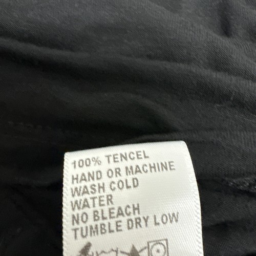 James Perse size US 3 100% Tencel Casual Black Spaghetti Strap Sundress dress - Picture 7 of 14