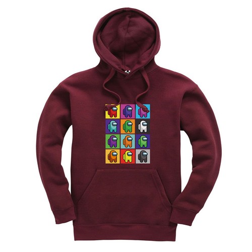 Suéter con capucha para niños de personajes de Among Us regalo niños saltador juegos merchandising top - Imagen 5 de 13