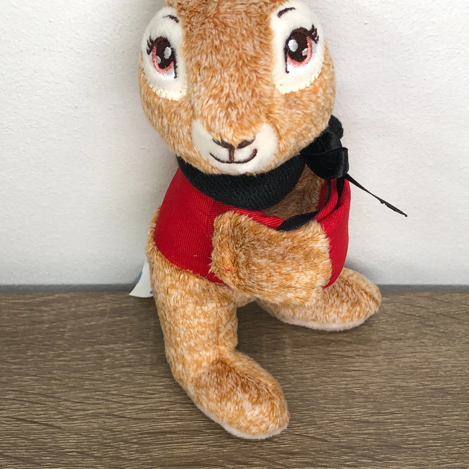 Dan Dee Peter Rabbit Beatrix Plush Flopsy Slap Bracelet Toy 2020 Collectible 7" - Image 4 of 4