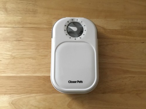 Closer Pets One-Meal Automatic Pet Feeder with Stainless Steel Bowl inserts C100 - Picture 3 of 7